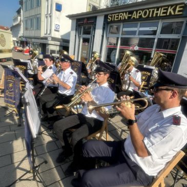 Platzkonzert auf dem Stadtfest